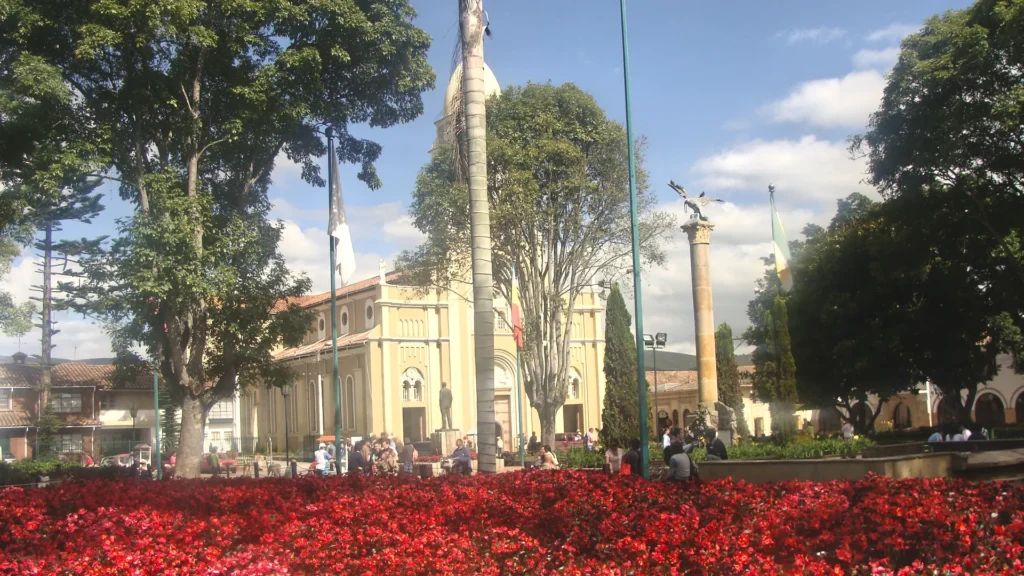 Plaza_central_Cajicá